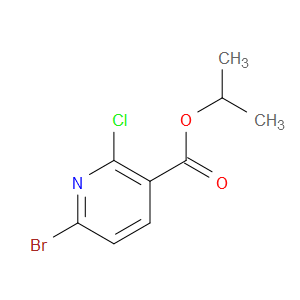 isopropyl 6-bromo-2-chloronicotinate