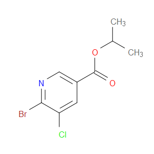 isopropyl 6-bromo-5-chloronicotinate
