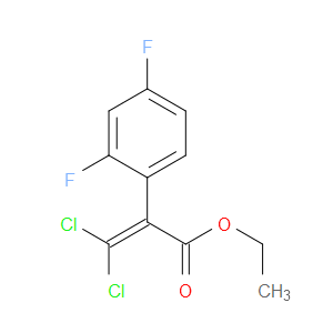 Ethyl α-(dichloromethylene)-2,4-difluorobenzeneacetate