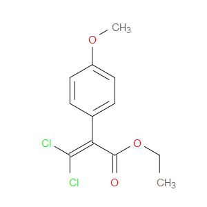 Ethyl α-(dichloromethylene)-4-methoxybenzeneacetate