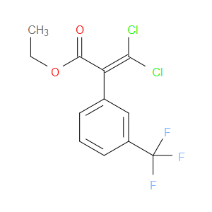 Ethyl α-(dichloromethylene)-3-(trifluoromethyl)benzeneacetate