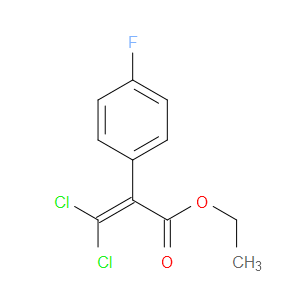 Ethyl α-(dichloromethylene)-4-fluorobenzeneacetate