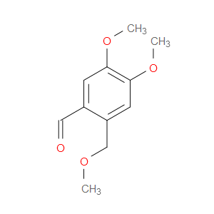 4,5-dimethoxy-2-(methoxymethyl)benzaldehyde