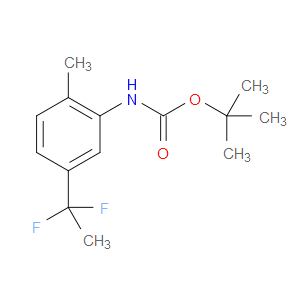 tert-butyl (5-(1,1-difluoroethyl)-2-methylphenyl)carbamate