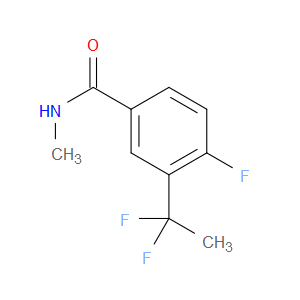 Benzamide, 3-(1,1-difluoroethyl)-4-fluoro-N-methyl-