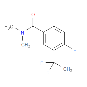 Benzamide, 3-(1,1-difluoroethyl)-4-fluoro-N,N-dimethyl-