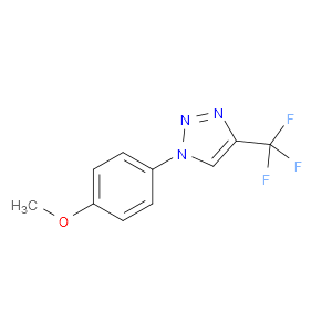 1-(4-Methoxyphenyl)-4-(trifluoromethyl)-1H-1,2,3-triazole