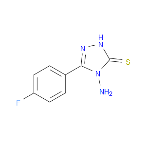 4-Amino-5-(4-fluorophenyl)-2,4-dihydro-3H-1,2,4-triazole-3-thione