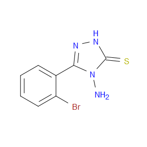 4-Amino-5-(2-bromophenyl)-2,4-dihydro-3H-1,2,4-triazole-3-thione