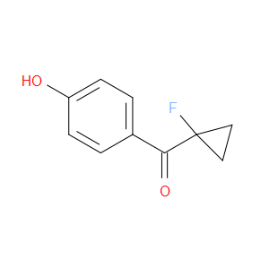 (1-Fluorocyclopropyl)(4-hydroxyphenyl)methanone