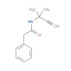N-(1,1-Dimethyl-2-propyn-1-yl)benzeneacetamide