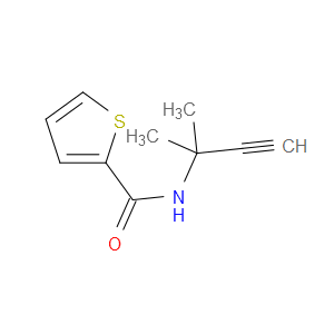 N-(1,1-Dimethyl-2-propyn-1-yl)-2-thiophenecarboxamide