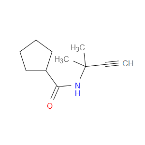 N-(1,1-Dimethyl-2-propyn-1-yl)cyclopentanecarboxamide