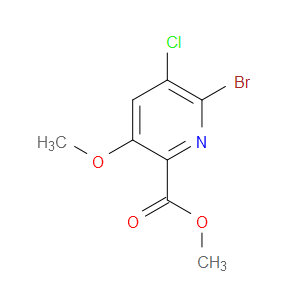 methyl 6-bromo-5-chloro-3-methoxypicolinate