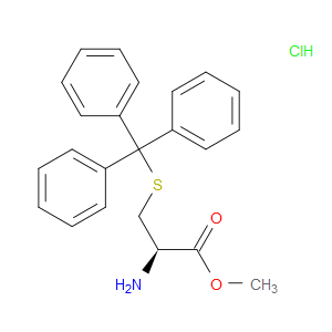 L-Cysteine, S-(triphenylmethyl)-, methyl ester, hydrochloride (1:1)