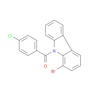 Methanone, (1-bromo-9H-carbazol-9-yl)(4-chlorophenyl)-