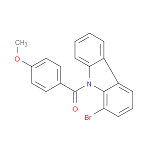 Methanone, (1-bromo-9H-carbazol-9-yl)(4-methoxyphenyl)-