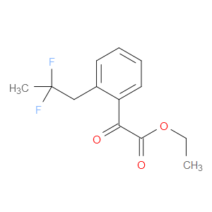 Ethyl 2-(2,2-difluoropropyl)-α-oxobenzeneacetate
