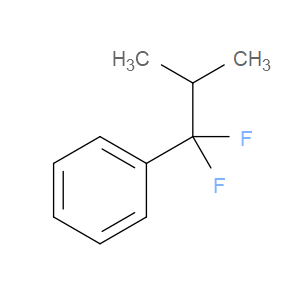 (1,1-Difluoro-2-methylpropyl)benzene