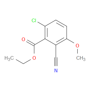Ethyl 6-chloro-2-cyano-3-methoxybenzoate