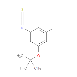 1-(1,1-Dimethylethoxy)-3-fluoro-5-isothiocyanatobenzene