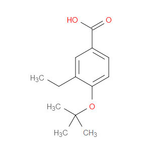 Benzoic acid, 4-(1,1-dimethylethoxy)-3-ethyl-