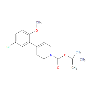 1,1-Dimethylethyl 4-(5-chloro-2-methoxyphenyl)-3,6-dihydro-1(2H)-pyridinecarb...