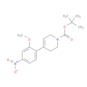 tert-butyl 4-(2-methoxy-4-nitrophenyl)-5,6-dihydropyridine-1(2H)-carboxylate