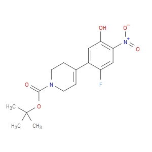 tert-butyl 4-(2-fluoro-5-hydroxy-4-nitrophenyl)-5,6-dihydropyridine-1(2H)-carboxylate