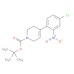tert-butyl 4-(4-chloro-2-nitrophenyl)-5,6-dihydropyridine-1(2H)-carboxylate