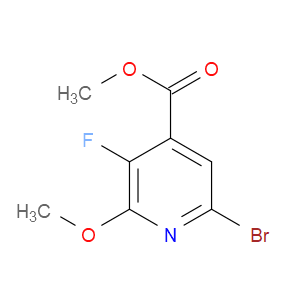methyl 6-bromo-3-fluoro-2-methoxyisonicotinate