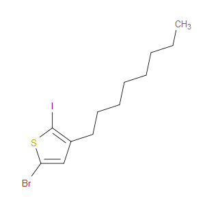 Thiophene, 5-bromo-2-iodo-3-octyl-