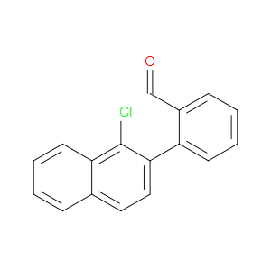 Benzaldehyde, 2-(1-chloro-2-naphthalenyl)-