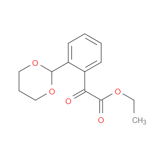Ethyl 2-(1,3-dioxan-2-yl)-α-oxobenzeneacetate