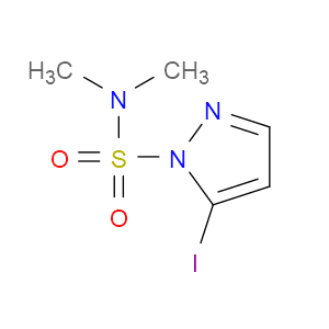 5-iodo-N,N-dimethyl-1H-pyrazole-1-sulfonamide