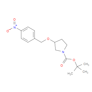 tert-butyl 3-((4-nitrobenzyl)oxy)pyrrolidine-1-carboxylate