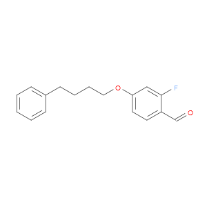 Benzaldehyde, 2-fluoro-4-(4-phenylbutoxy)-