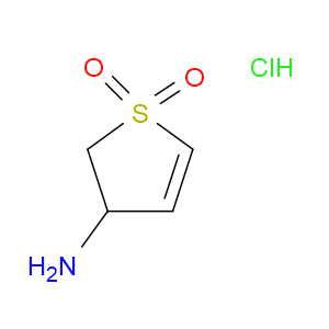 (1,1-Dioxido-2,3-dihydro-3-thienyl)amine hydrochloride