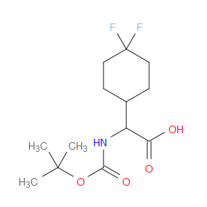 (S)-2-((tert-Butoxycarbonyl)amino)-2-(4,4-difluorocyclohexyl)acetic acid