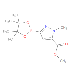 Methyl 1-methyl-3-(4,4,5,5-tetramethyl-1,3,2-dioxaborolan-2-yl)-1H-pyrazole-5-carboxylate