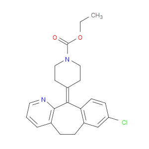 Loratadine for system suitability