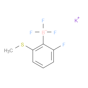 potassium trifluoro(2-fluoro-6-(methylthio)phenyl)borate