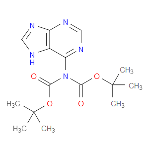 tert-Butyl N-tert-butoxycarbonyl-N-(7H-purin-6-yl)carbamate
