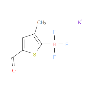 potassium trifluoro(5-formyl-3-methylthiophen-2-yl)borate