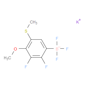 potassium (2,3-difluoro-4-methoxy-5-(methylthio)phenyl)trifluoroborate