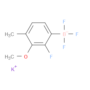 potassium trifluoro(2-fluoro-3-methoxy-4-methylphenyl)borate