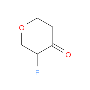 3-fluorooxan-4-one