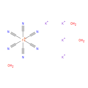 Tetrapotassium hexacyanoferrate trihydrate