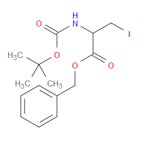 Benzyl (R)-2-((tert-butoxycarbonyl)amino)-3-iodopropanoate