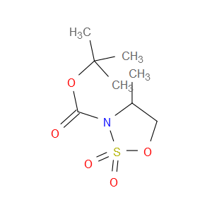 tert-Butyl (S)-4-methyl-1,2,3-oxathiazolidine-3-carboxylate 2,2-dioxide